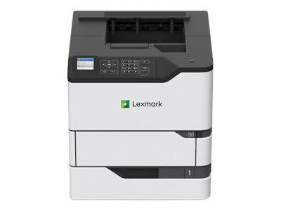 Lexmark MS823dn - Printer - S/H - Duplex - laser - A4/Legal - 1200 x 1200 dpi - op til 61 spm - kapacitet: 650 ark - USB 2.0, Gigabit LAN, USB 2.0 vært