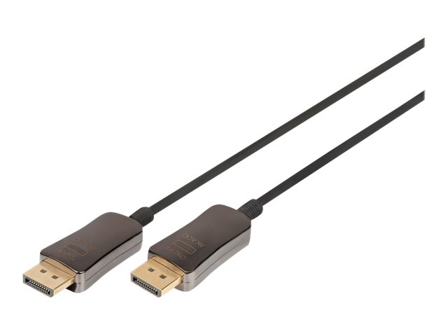 DIGITUS 20 pin DisplayPort han -> 20 pin DisplayPort han 20 m Sort