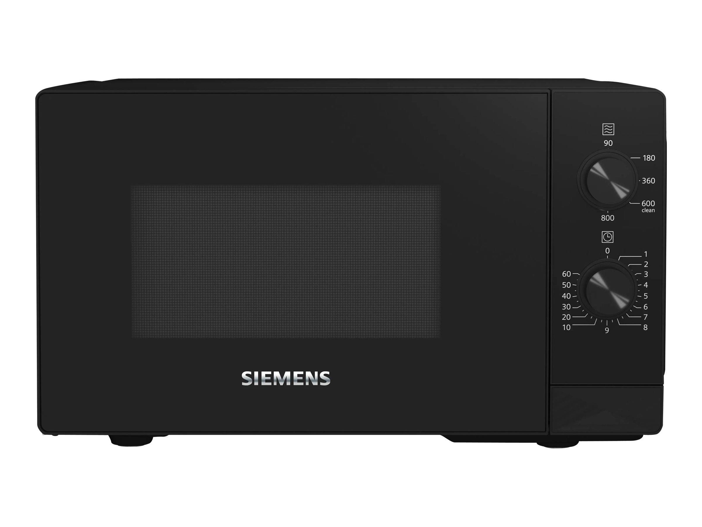 Siemens iQ300 FF020LMB2 - Mikrobølgeovn - 20 liter - 800 W - sort/rustfrit stål