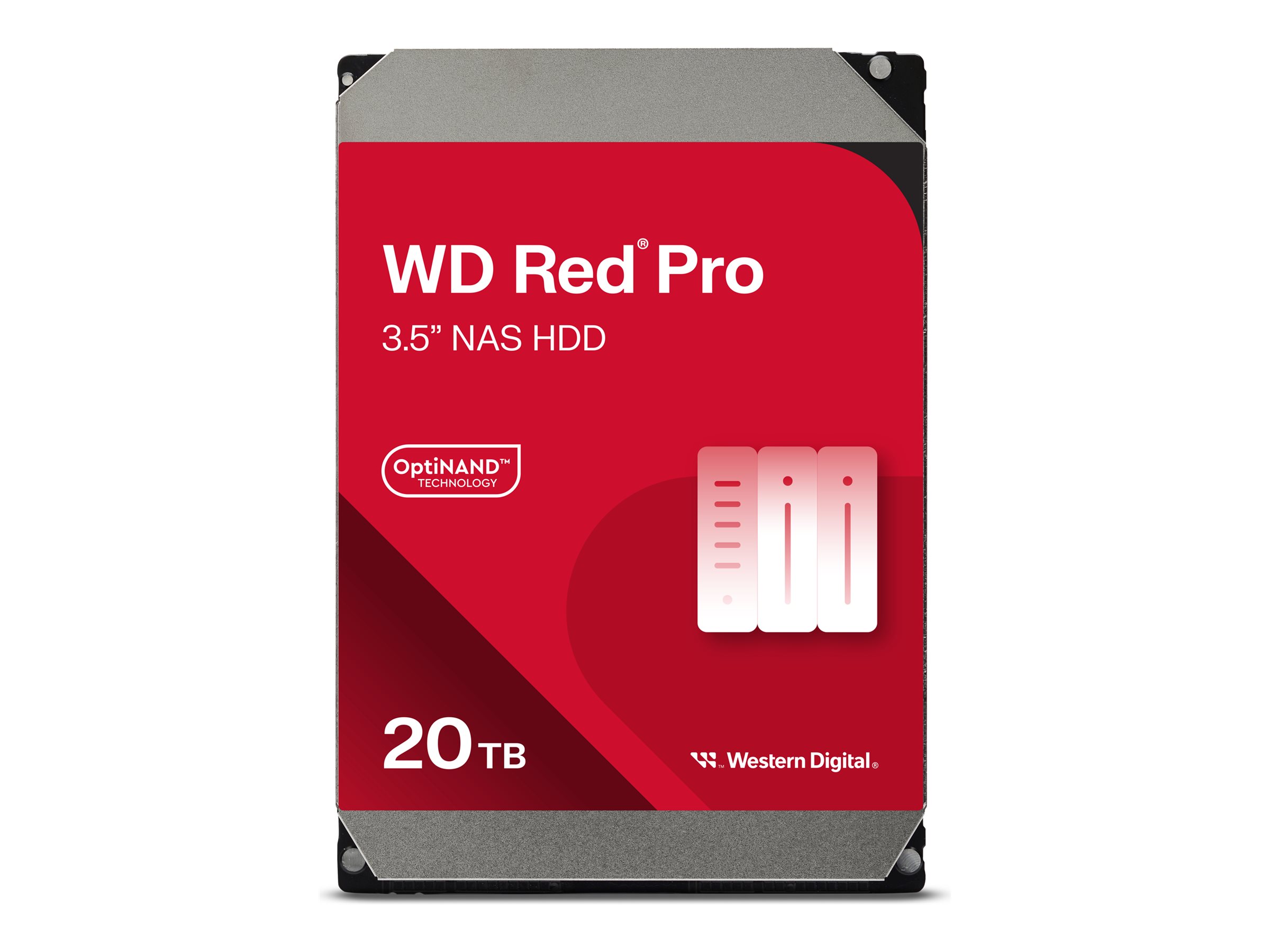 WD Red Pro NAS Hard Drive Harddisk WD201KFGX 20TB 3.5" SATA-600 7200rpm
