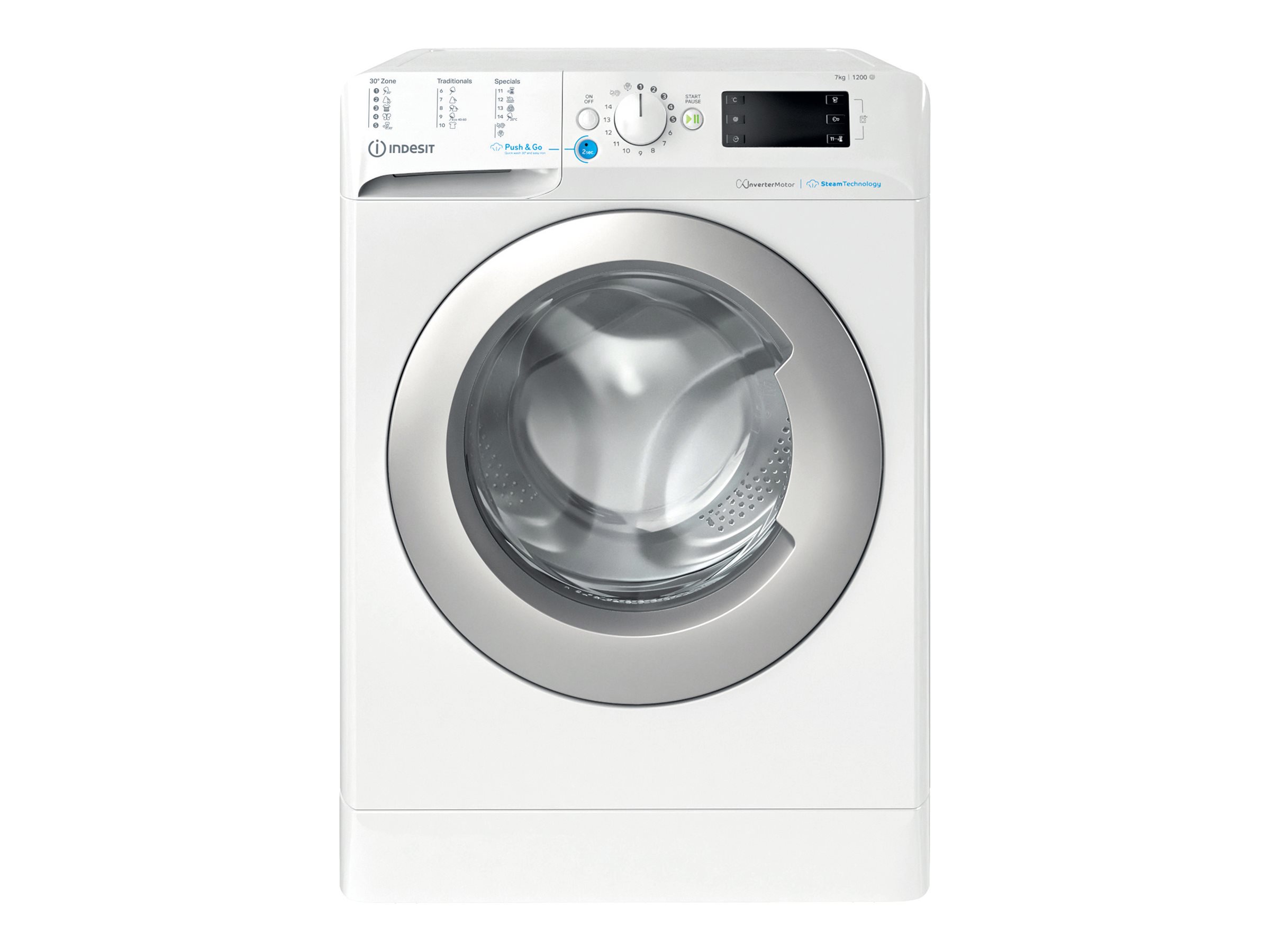 Indesit BWSE 71295X WSV EU Vaskemaskine Vaskemaskine