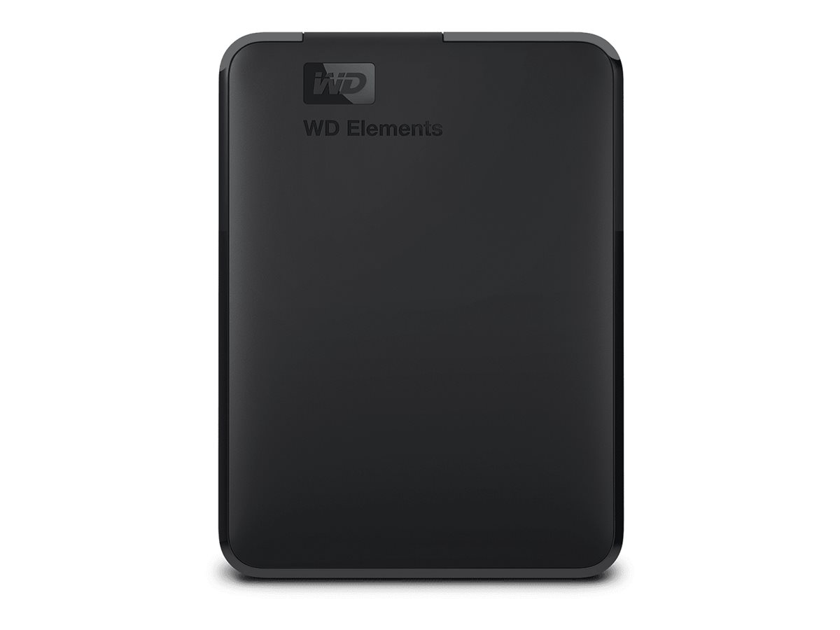 WD Elements Portable BNEF0060BBK - hard drive - 6 TB - USB 3.2 Gen 1 - 6TB - Ekstern Harddisk - Sort