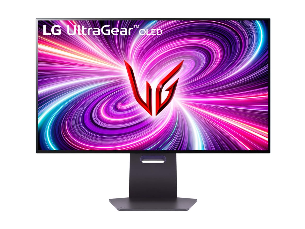 LG UltraGear 32GS95UX-B - OLED-monitor - gaming - 32 (31.5 til at se) - 3840 x 2160 4K UHD (2160p) @ 240 Hz - 275 cd/m² - 1500000:1 - DisplayHDR 400 True Black - 0.03 ms - 2xHDMI, DisplayPort - højtalere