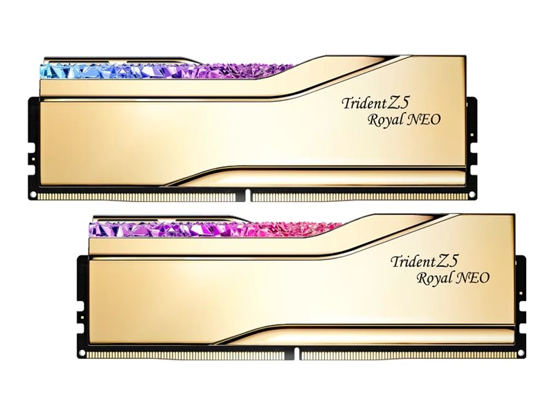 G.Skill Trident Z5 Royal Neo DDR5 SDRAM 32GB kit CL28 On-die ECC DIMM 288-PIN