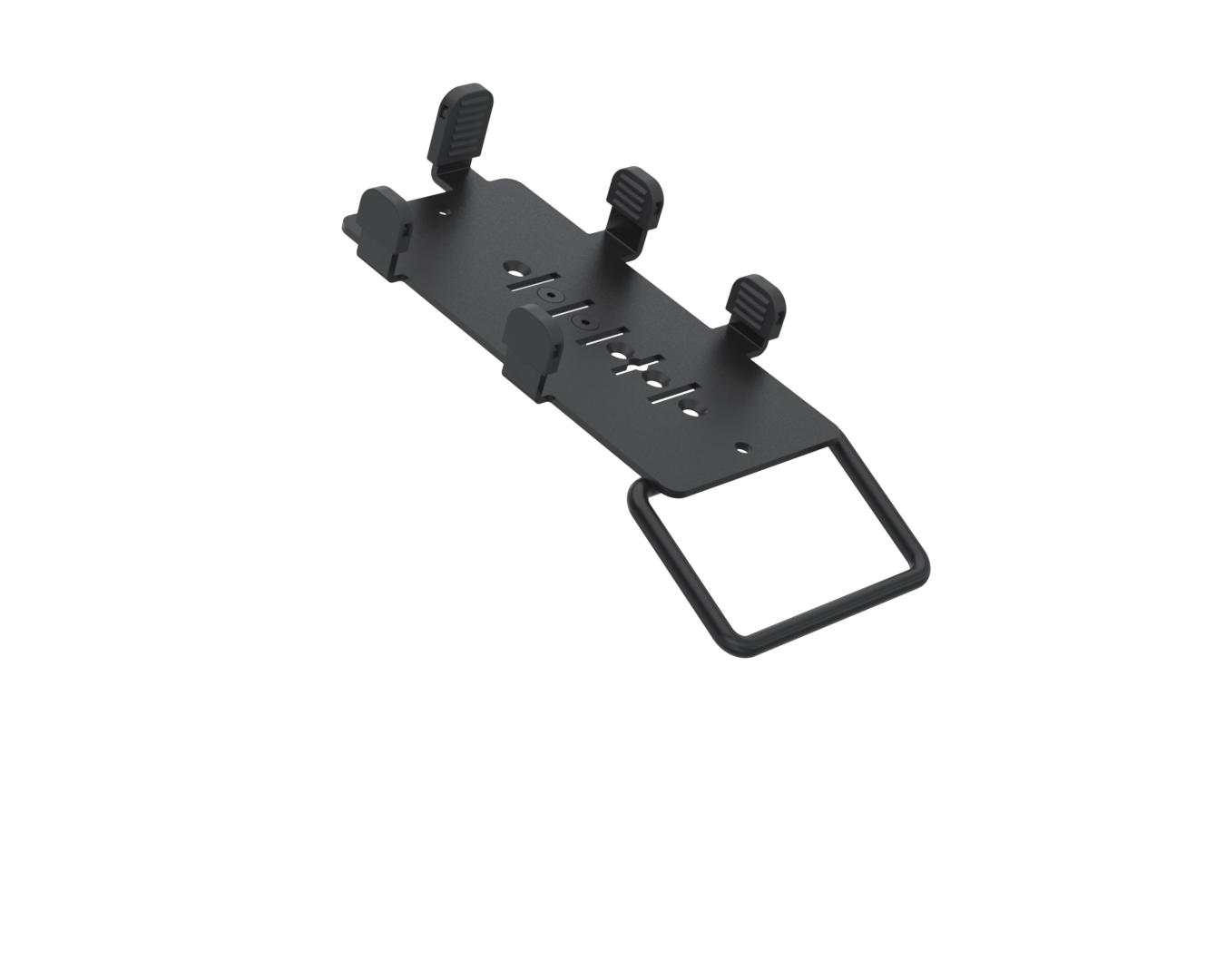 Ergonomic Solutions SpacePole Payment PAX035-MH-02 tilbehør til POS-system POS-montering Sort Metal