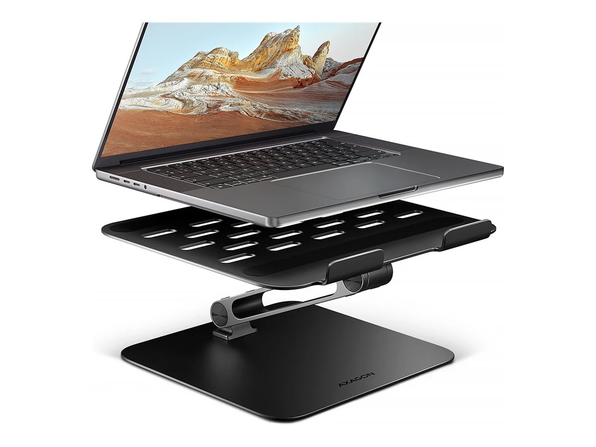 AXAGON - Stander til notebook - 10 - 17.3 - sort