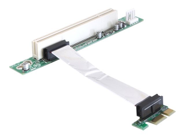 Delock Riser card PCI Express x1 > PCI 32Bit 5 V with flexible cable - Udvidelseskort