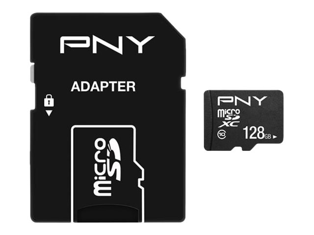 PNY Performance Plus MicroSD/SD - 128GB