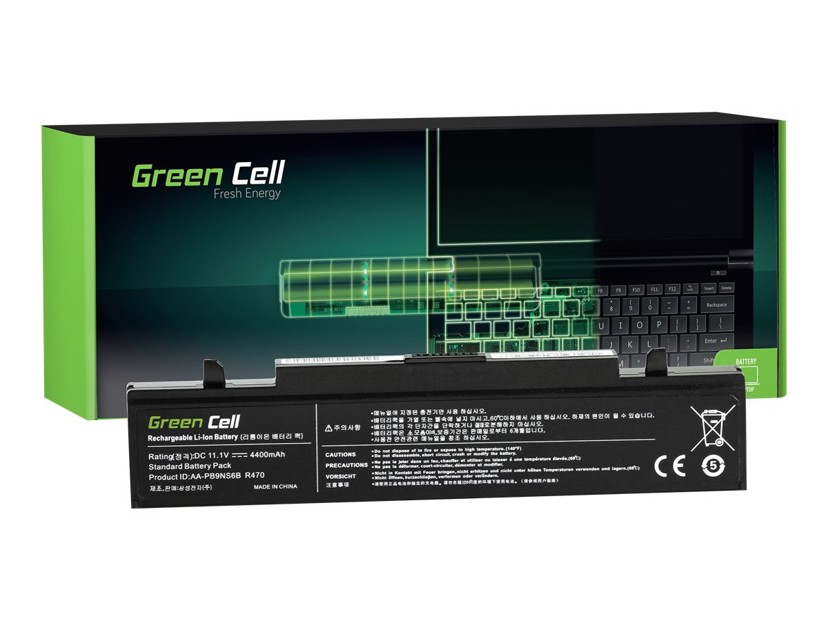 Green Cell Batteri til bærbar computer Li-ion 4400mAh