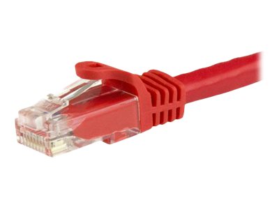StarTech.com 7.5m CAT6 Cable - Red Snagless CAT 6 Wire - 100W RJ45 UTP 650MHz Category 6 Network Patch Cord UL/TIA (N6PATC750CMRD) CAT 6 Ikke