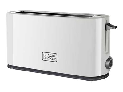 Brødrister Black & Decker BXTO1001E 1000 W - hvid