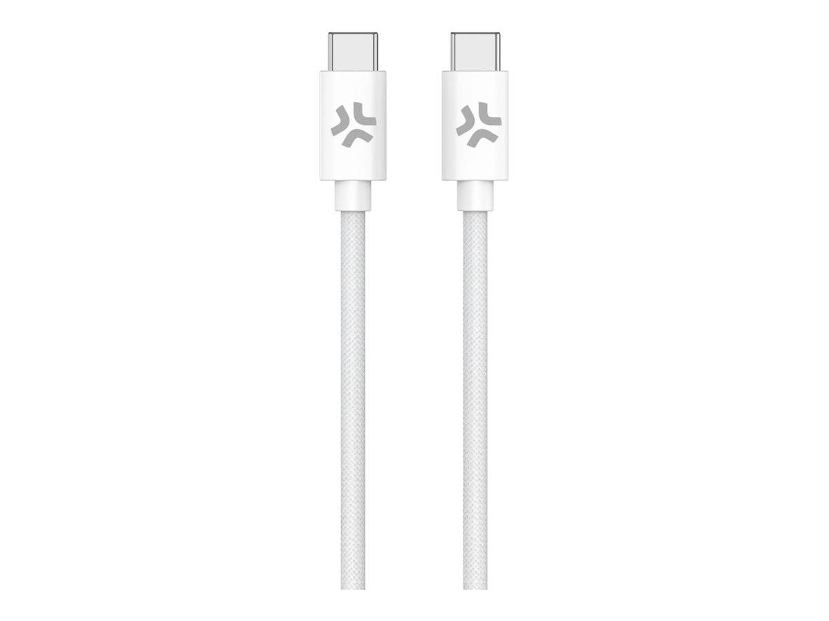 Celly USB-C - USB-C-kabel 60W 1,5 m Vit