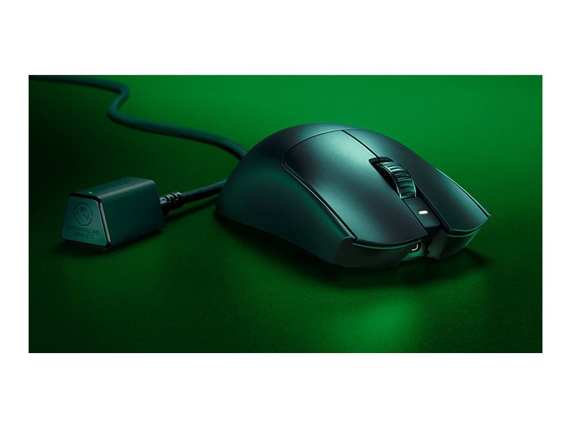 Razer Viper V3 Pro Wireless - Gaming Mus - Optisk - 6 knapper - Sort