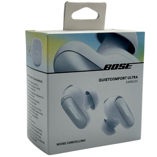 Bose QuietComfort Ultra Earbuds - Ægte trådløse øretelefoner med mik. - i øret - Bluetooth - aktiv støjfjerning - månestensblå