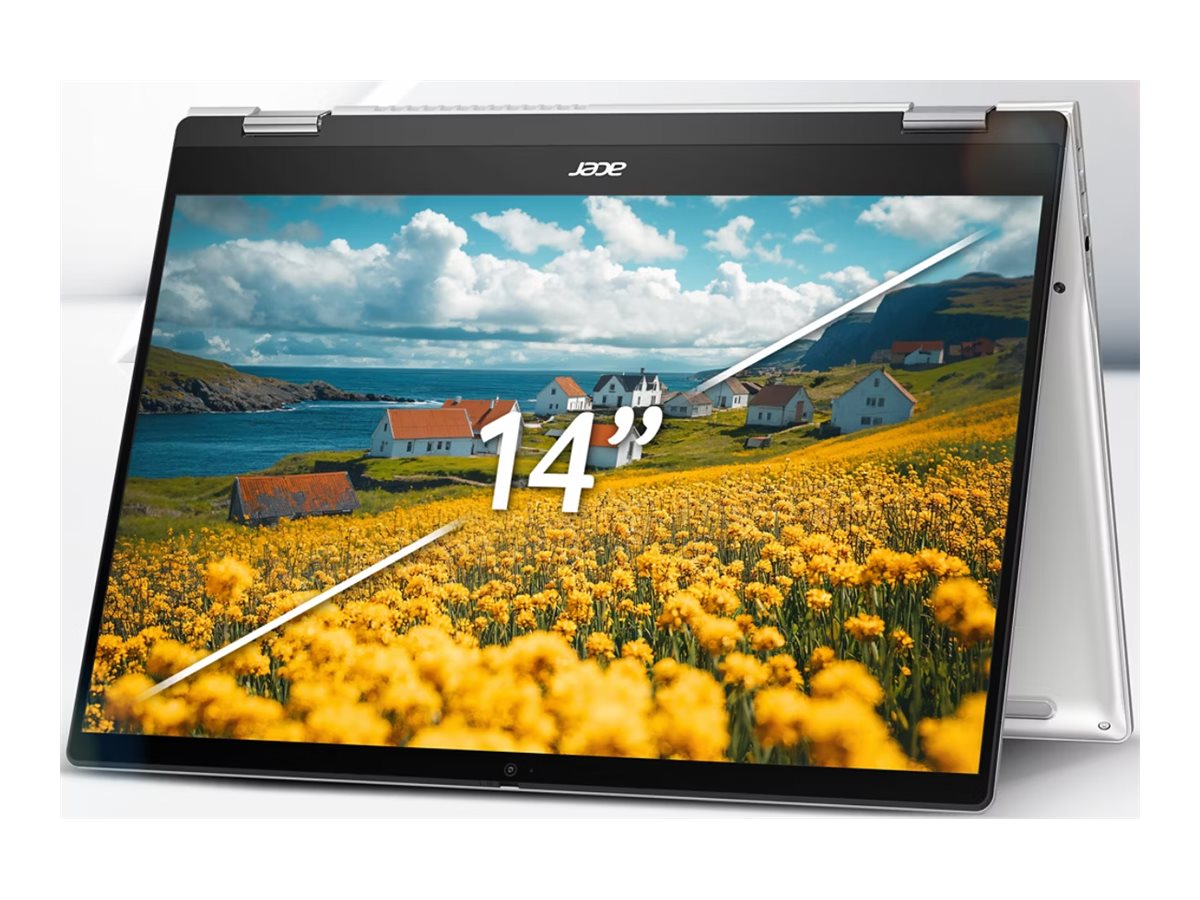 Acer Chromebook Plus Spin 514 CPE594-2N - 14" - MediaTek Kompanio Ultra - 910 - 12 GB RAM - 256 GB SSD - Nordisk