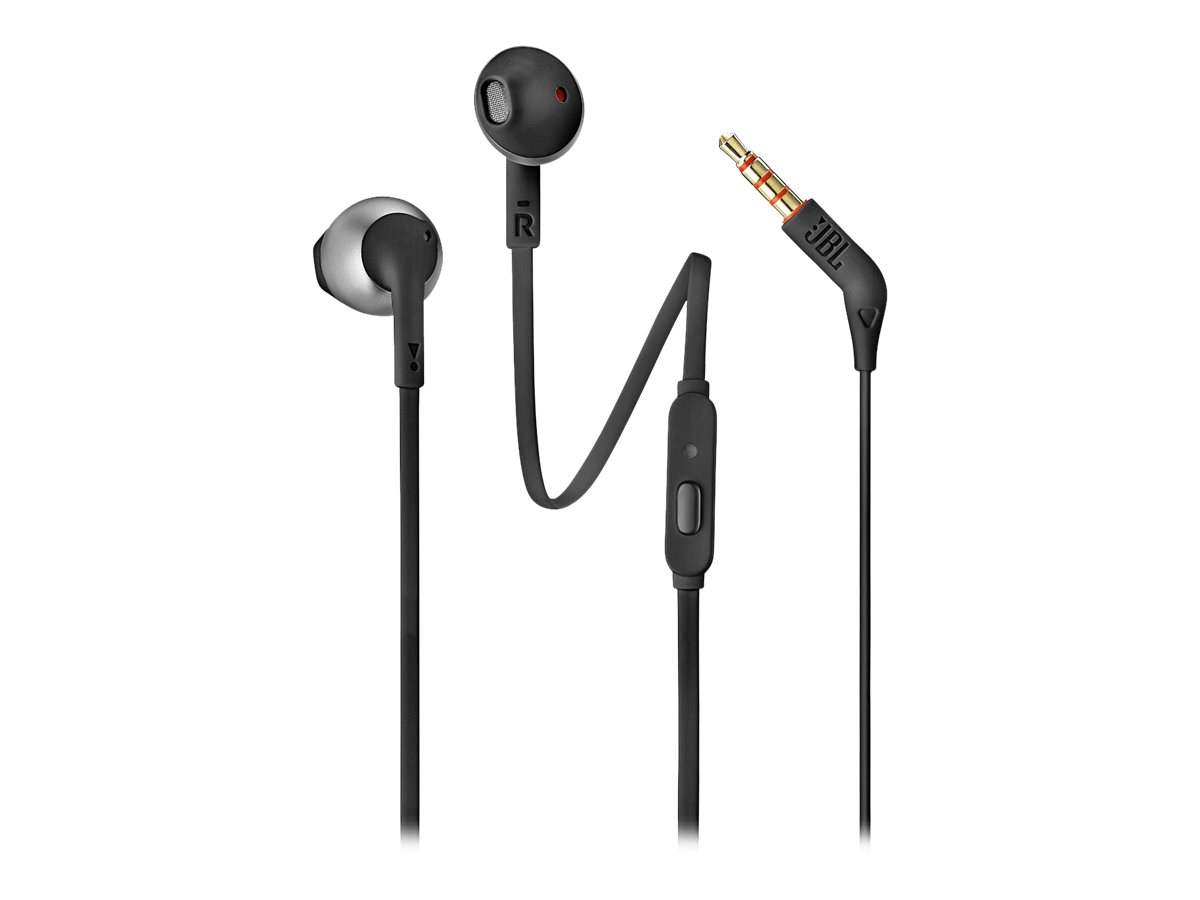 JBL Tune 205 in-ear høretelefoner med mikrofon - Sort