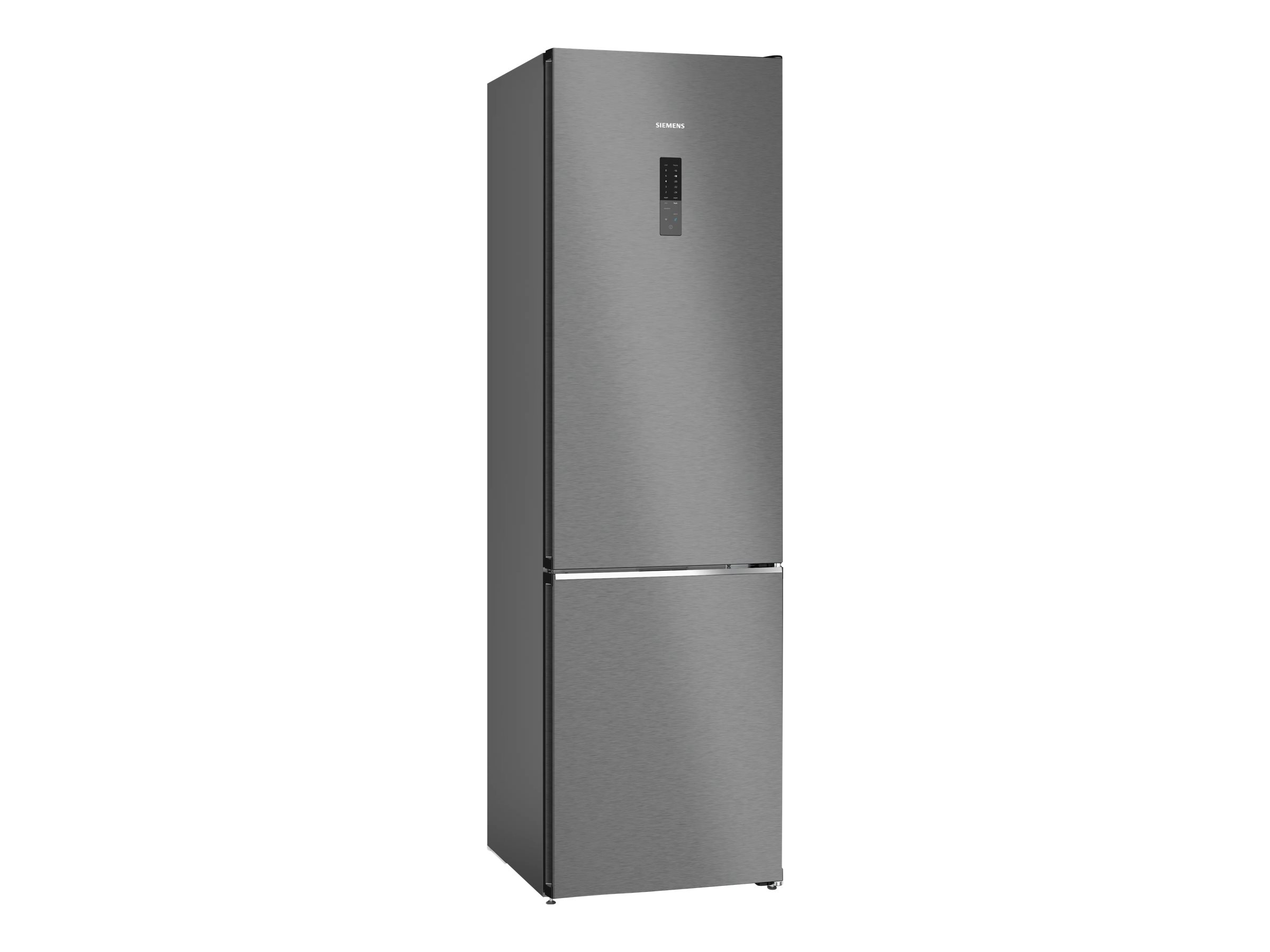 Siemens iQ500 KG39NAXCF - Køleskab/fryser - bund-fryser - Wi-Fi - bredde: 60 cm - dybde: 66.5 cm - højde: 203 cm - 363 liter - Klasse C - BlackSteel