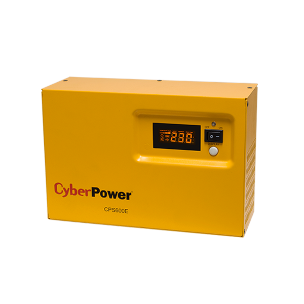 CyberPower CPS600E UPS-enhed 0,6 kVA 420 W 1 AC stikkontakt(er)