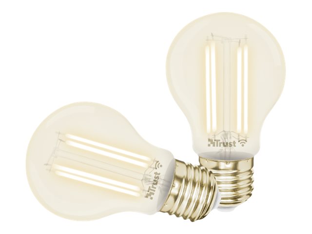 Trust Smart Home LED-filament-lyspære A+ 470lumen 1800-6500K Hvidt lys