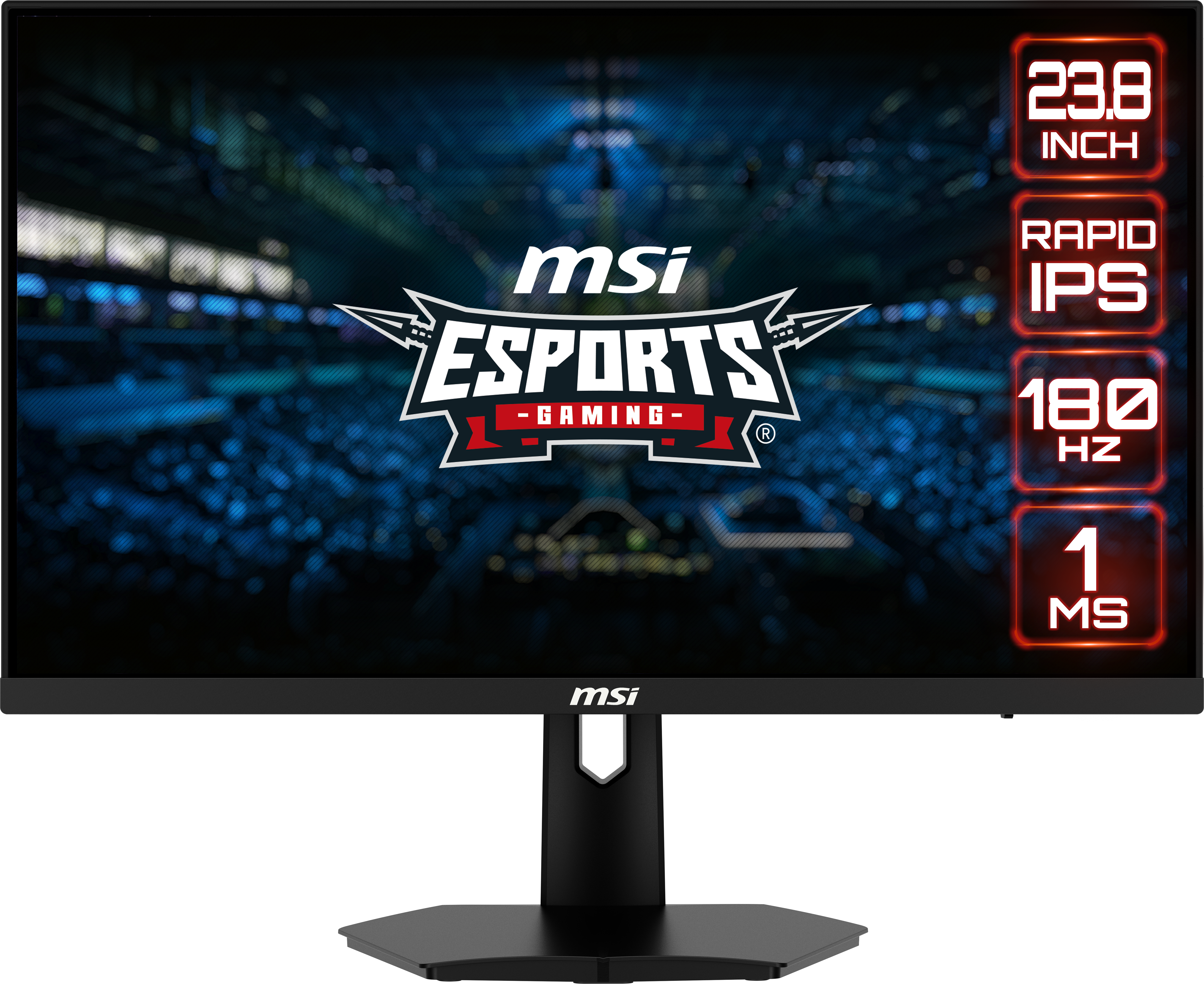 MSI G244F E2 24" Fast IPS 1920 x 1080 (Full HD) HDMI DisplayPort 180Hz
