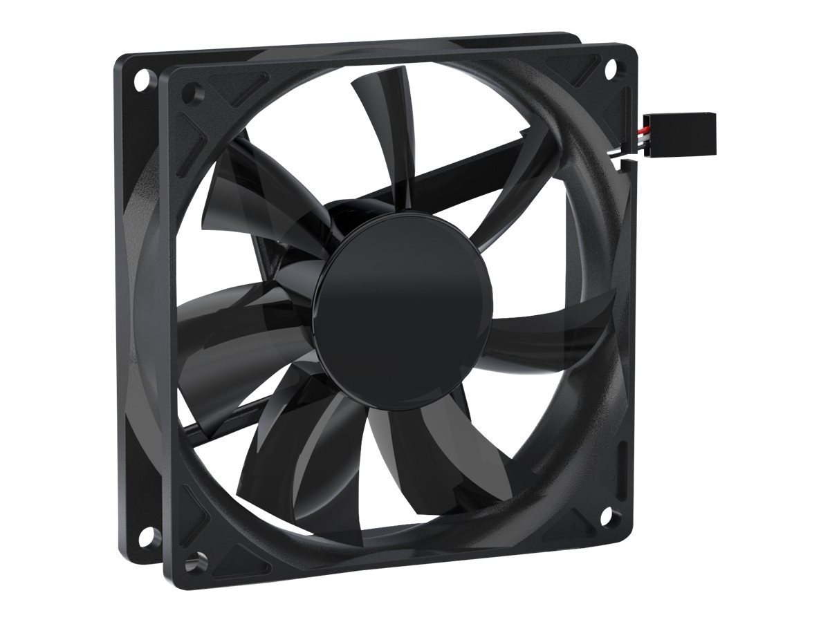 Noiseblocker BlackSilentPRO PE-1 Fan 1-pack Sort 92 mm