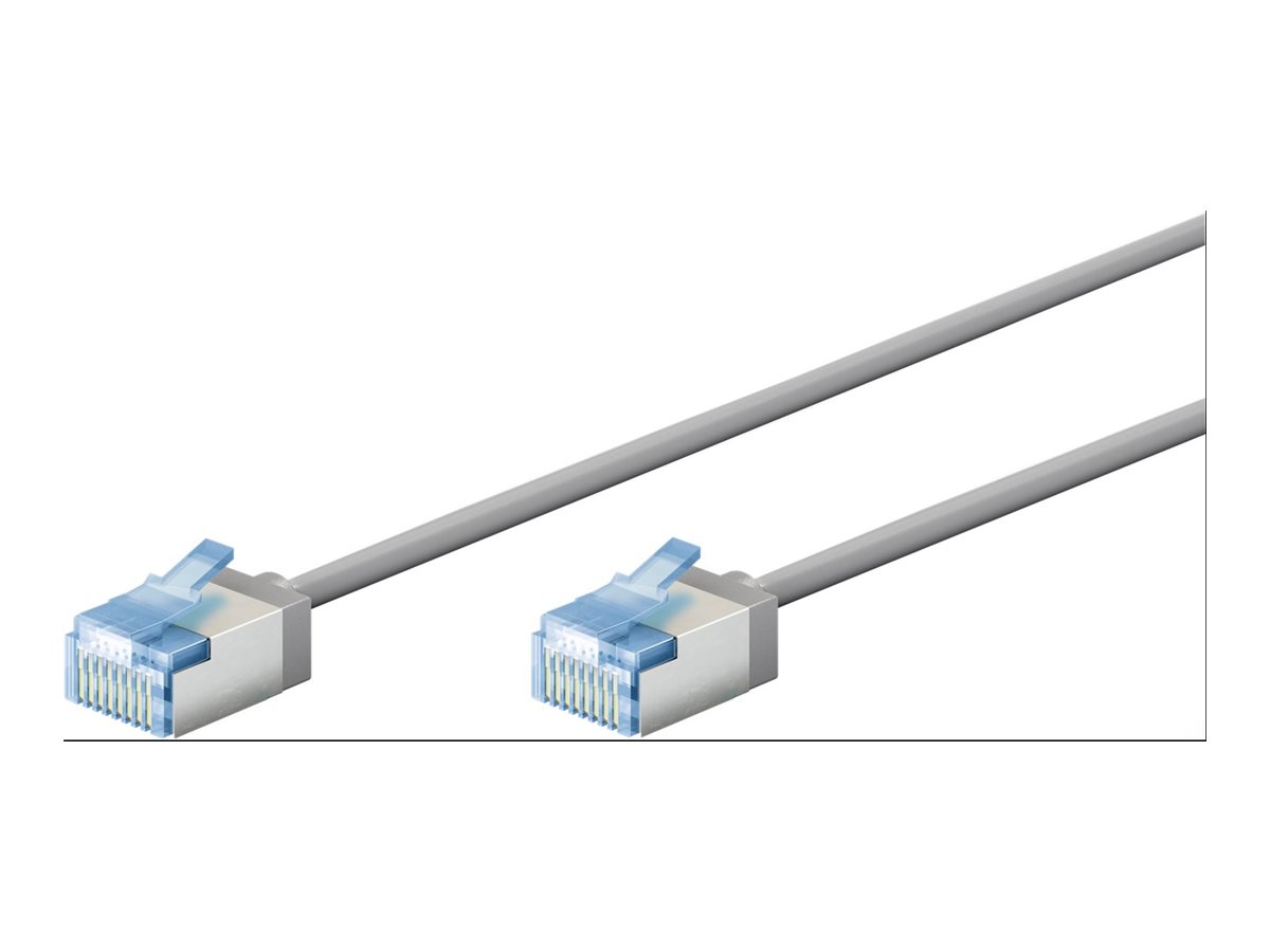 goobay CAT 6a U/FTP, PiMF 15m Patchkabel Grey
