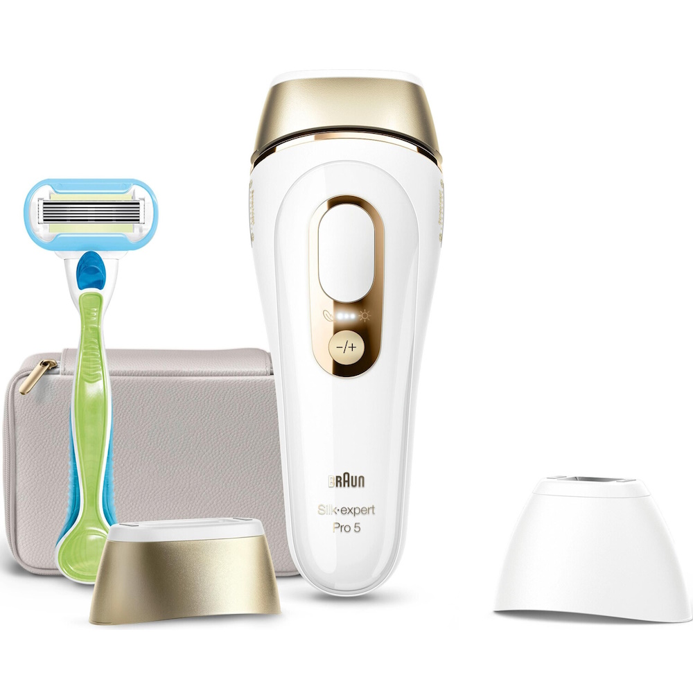 Braun IPL Silk·expert Pro 5 At Home Hair Removal With Pouch Venus