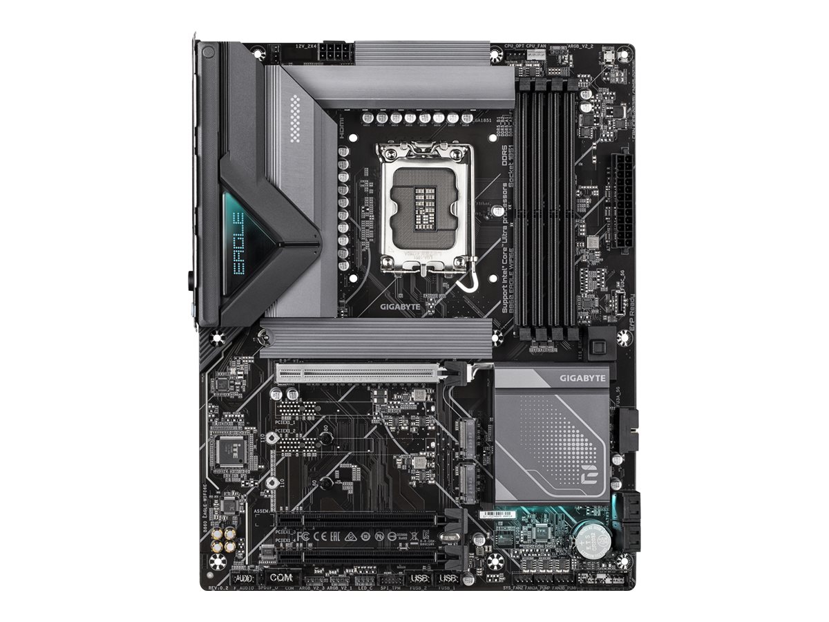 GIGABYTE B860 EAGLE WIFI6E Bundkort - Intel B860 - Intel LGA1851 socket - DDR RAM - ATX