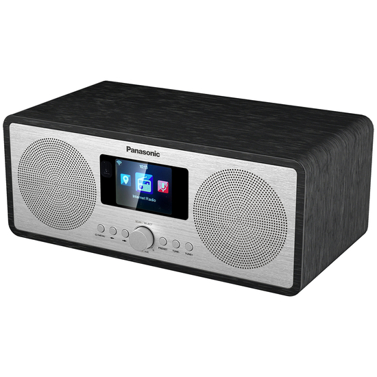 Panasonic RF-D40EG-K retro radio - sort, FM, Bluetooth & Wi‑Fi