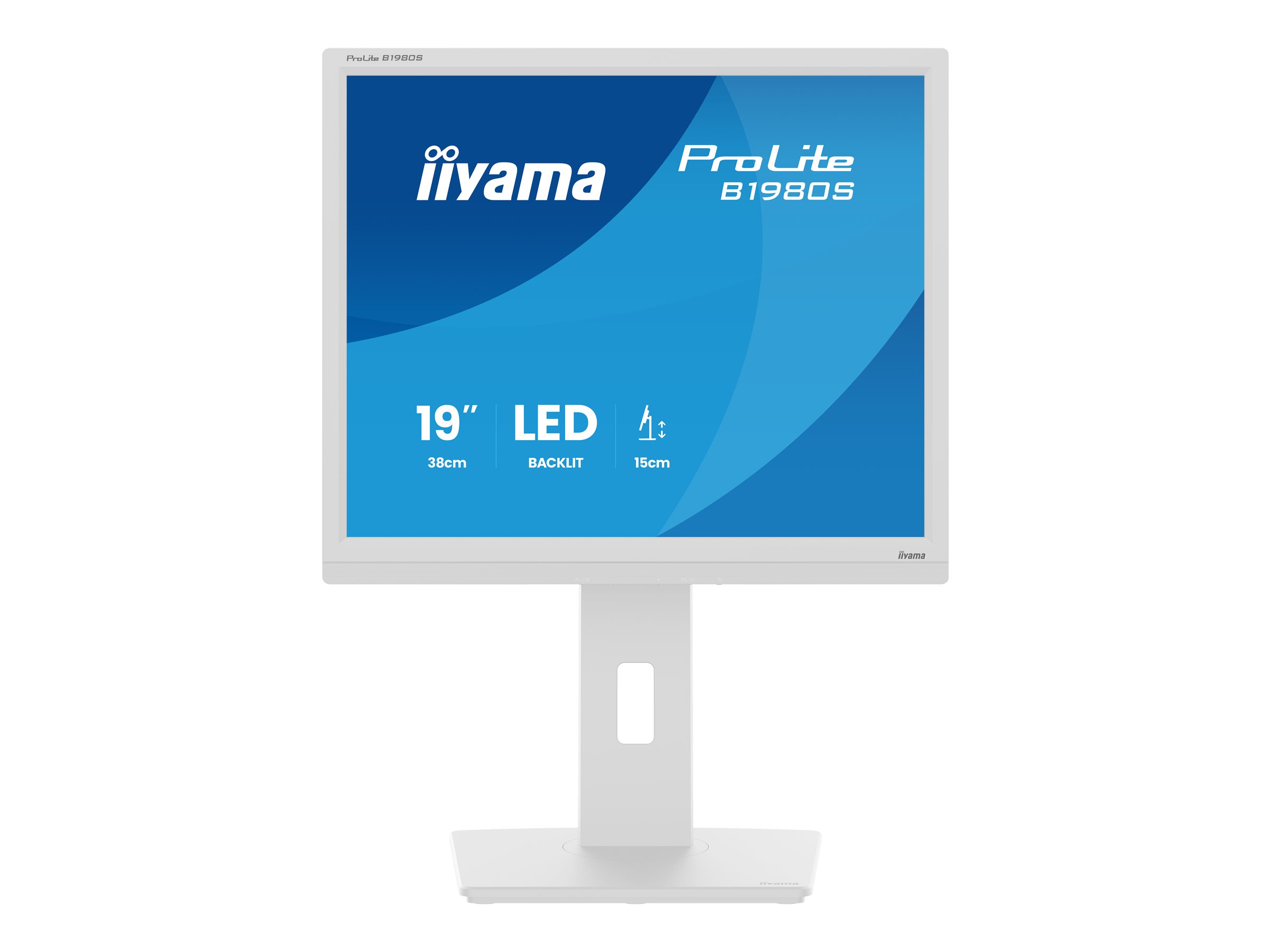 iiyama ProLite B1980S-W1 19" TN 1280 x 1024 HDMI DisplayPort 75Hz