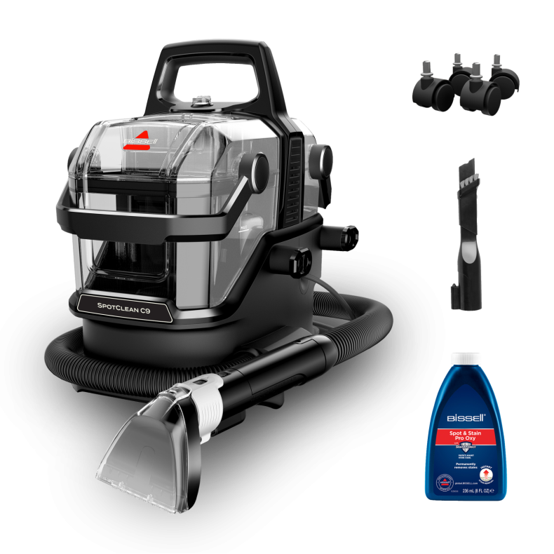 Bissell SpotClean C9 Pro rengøringsmaskine til tæppe Håndholdt Sort