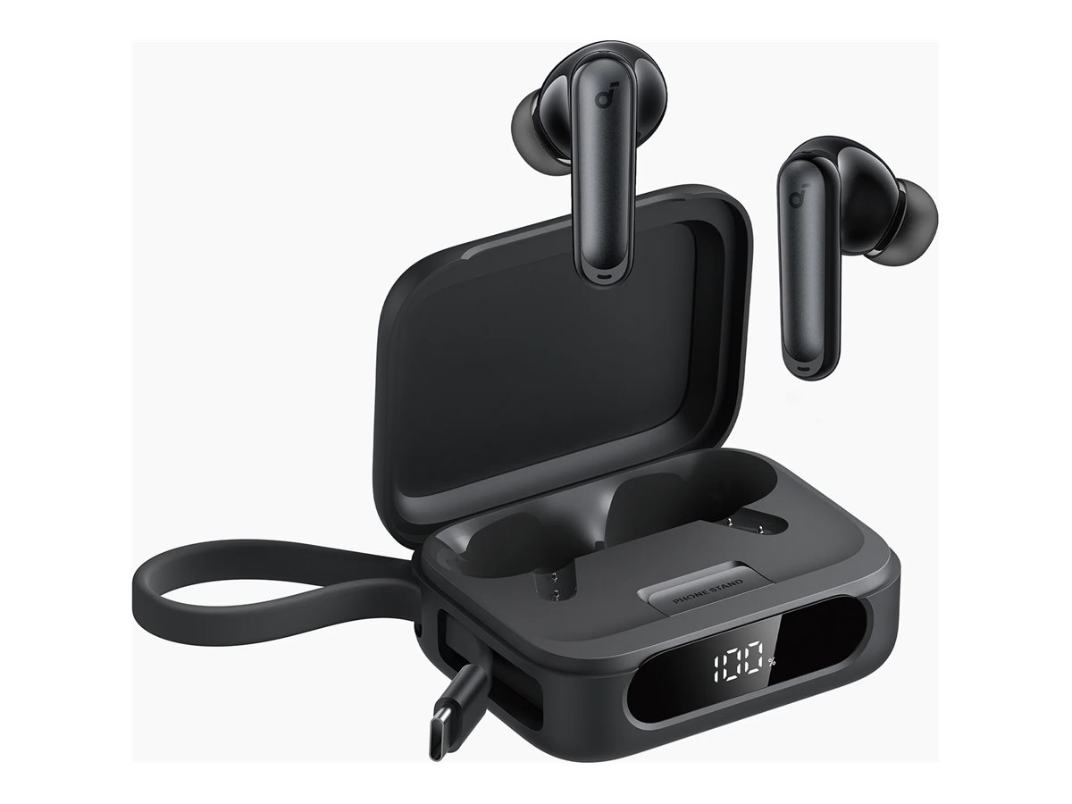 Soundcore P41i - Ægte trådløse øretelefoner med mik. - i øret - Bluetooth - aktiv støjfjerning - sort