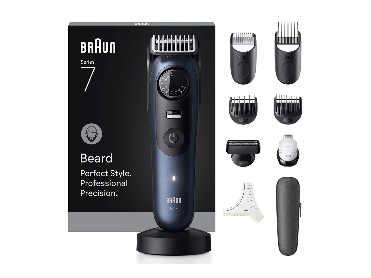 Braun Series 7 BT7540 Trimmer Sort Blå