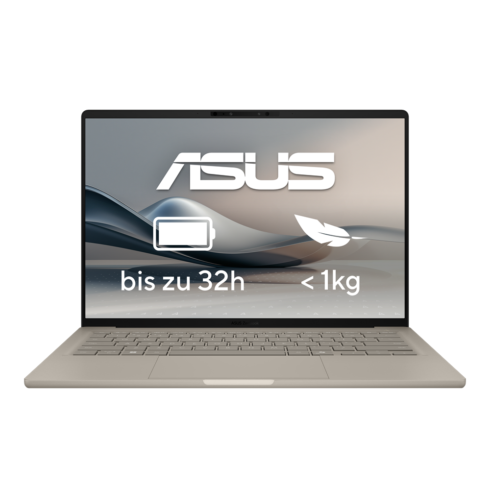 ASUS Zenbook A14 UX3407QA-QD498W 14" 1920 x 1200 (WUXGA) X1-26-100 16GB 1TB Qualcomm Adreno GPU Windows 11 Home
