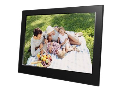 Braun DigiFrame 10 Slim - Digital fotoramme - 10.1 - 1024 x 600 - 1080p - sort