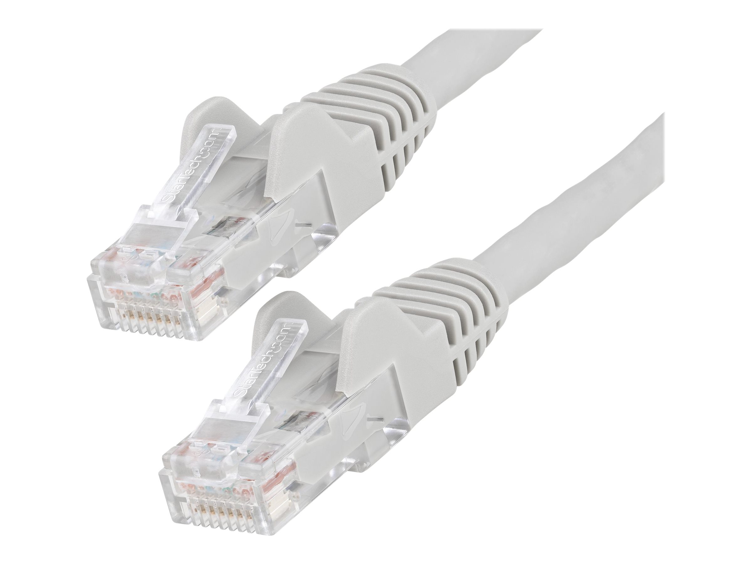 StarTech.com 2m LSZH CAT6 Ethernet Cable, 10 Gigabit Snagless RJ45 100W PoE Network Patch Cord with Strain Relief, CAT 6 10GbE UTP, Grey, Individually