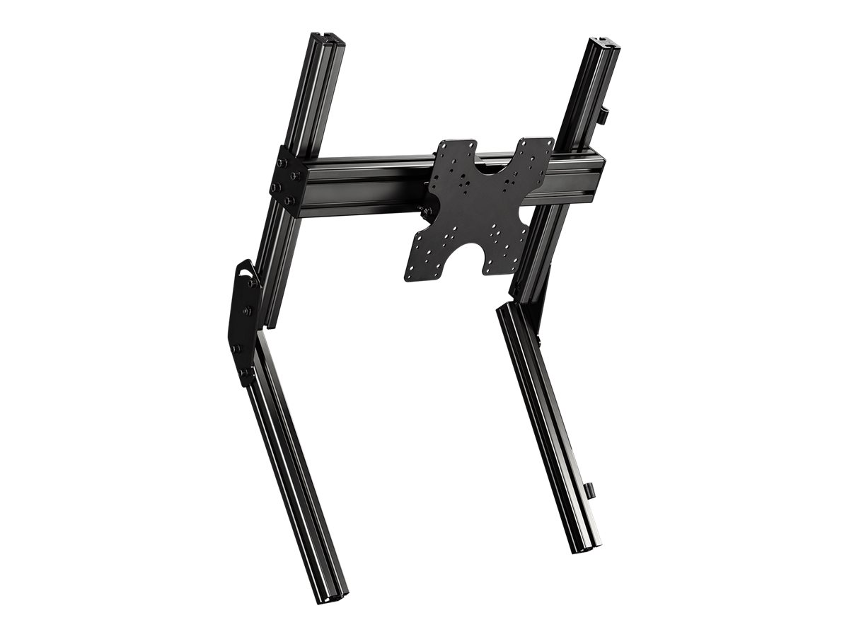 Next Level Racing Elite - Komponenter til montering (VESA-plade, tilføjelsesmontering) - for Monitor - presset aluminium - carbon grå - skærmstørrelse: 21-43 - standermonterbar, overhead-monterbar