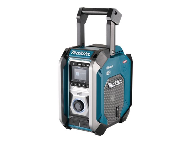 Makita arbejdsradio 12-40V Bluetooth/Dab+ med Subwoofer højtaler i bunden, uden batteri