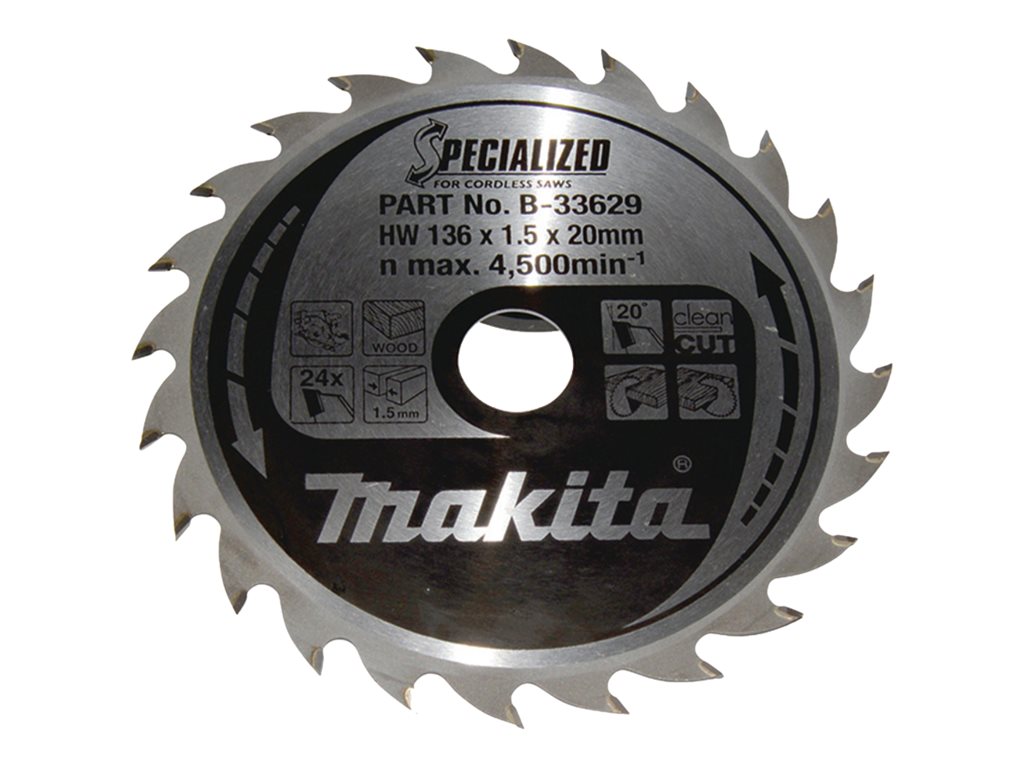 Makita Specialized Circular Saw Blade - for Wood