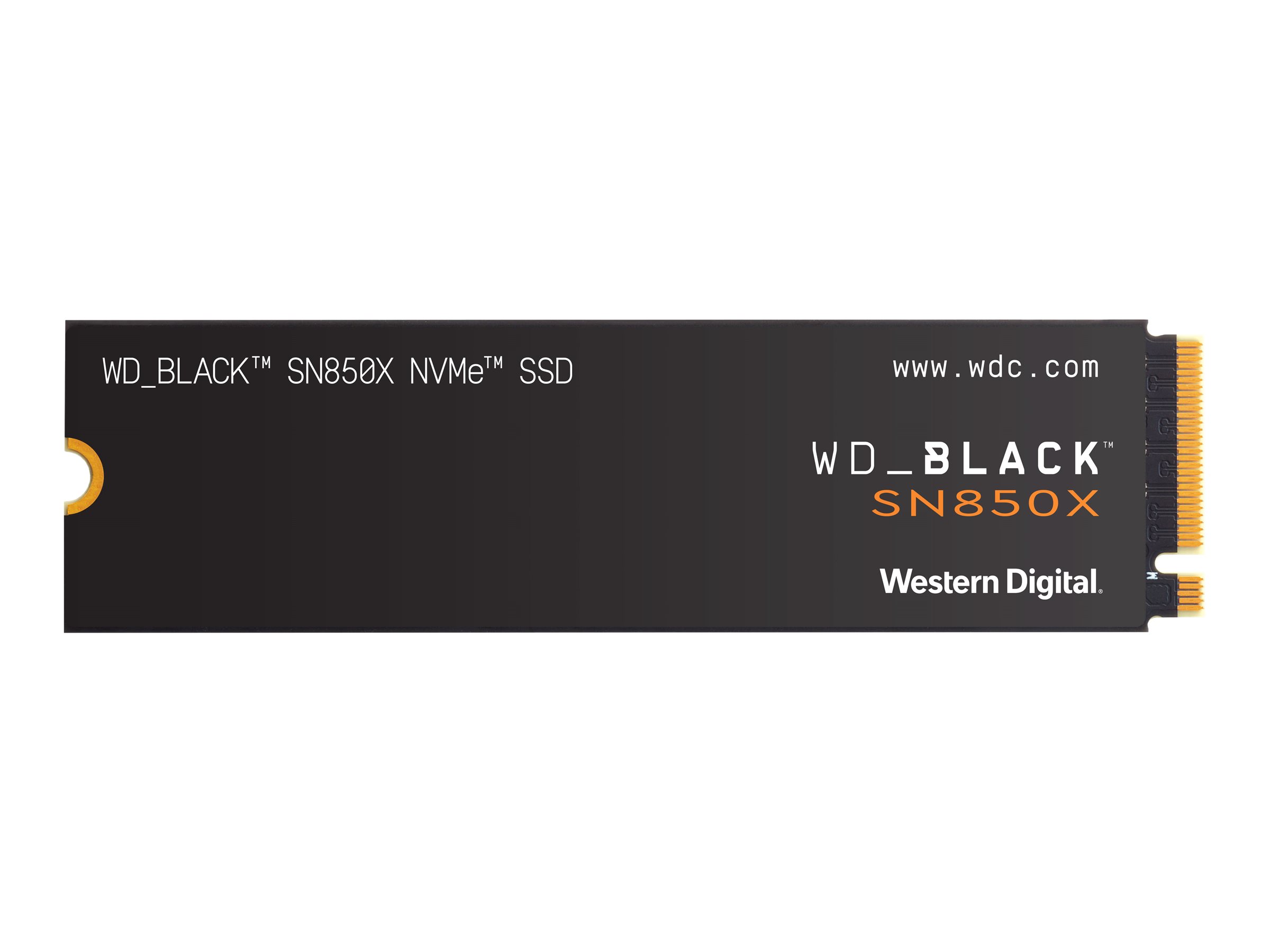 WD_BLACK SN850X NVMe SSD WDBB9G0020BNC - SSD - 2 TB - intern - M.2 2280 - PCIe 4.0 (NVMe) - sort