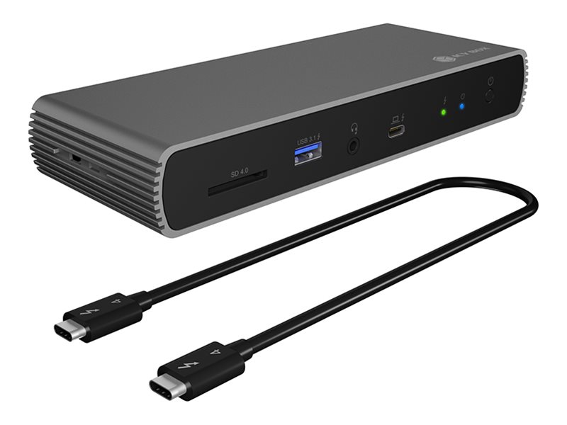 ICY BOX IB-DK8801-TB4 USB-C / Thunderbolt 4 Dockingstation