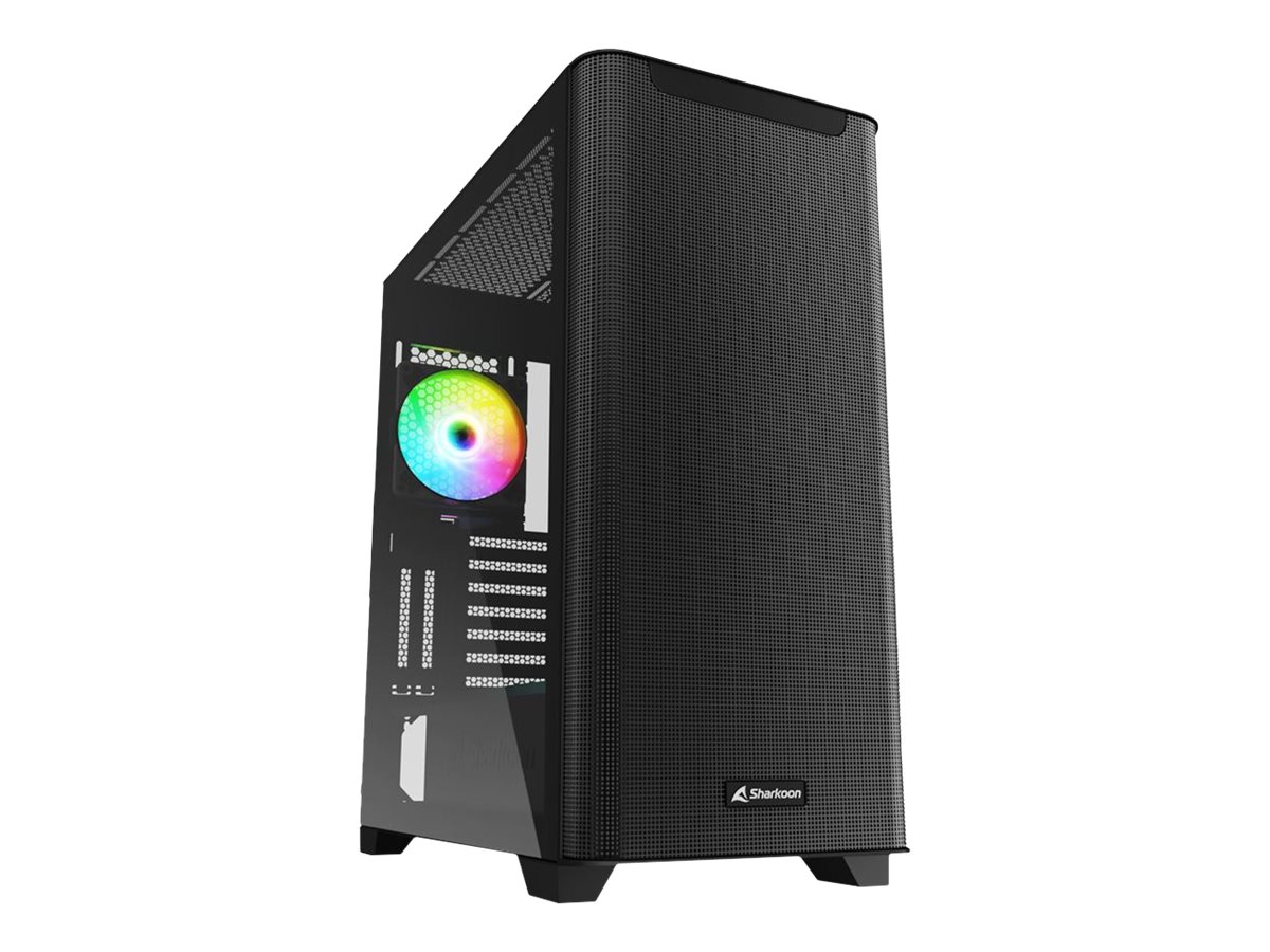 Sharkoon M30 RGB, tower case (black, tempered glass) Kabinet - GEEKD.dk