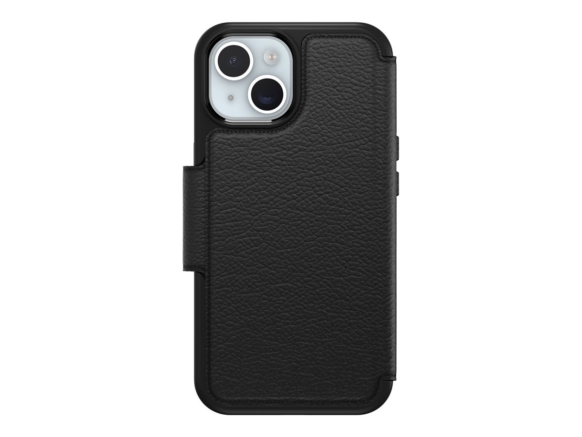 OtterBox Strada Series Beskyttelsescover Skygge (sort) Apple iPhone 15