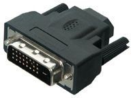 Goobay HDMI™/DVI-D-adapter, förnicklad HDMI™-uttag (typ A) > DVI-D-kontakt Dual Link (24 + 1 pin)