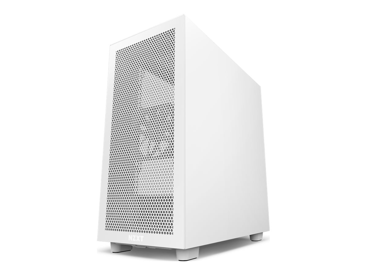 NZXT H7 Flow Matte White - Kabinet - Miditower - Hvid