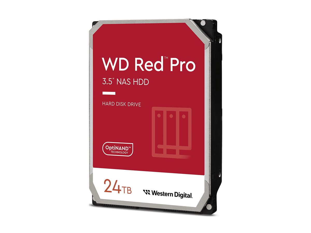 WD Red Pro Harddisk WD241KFGX 24TB 3.5" Serial ATA-600 7200rpm
