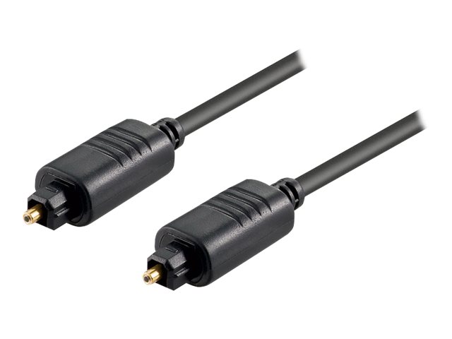 Goobay Toslink-kabel 5 mm Toslink-hanstik > Toslink-hanstik, ø 5 mm, 2 m