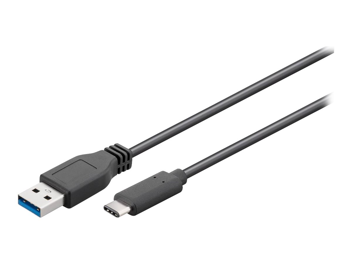 goobay USB Type-C kabel 1m Sort