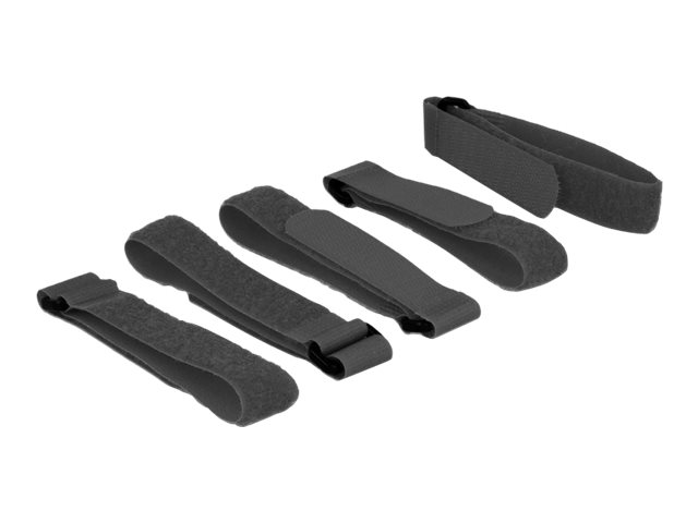 DeLOCK Hook & Loop Fastener - 5 Pieces
