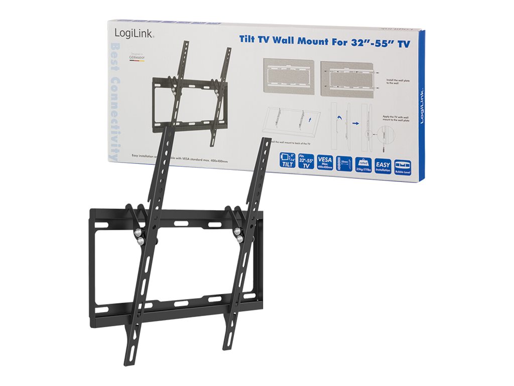 LogiLink Uchwyt scienny LCD/LED VESA 32-55' max.35kg - Maks 35 kg - Maks størrelse 55"